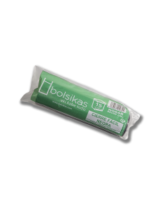 Bolsa Basura Hogar Negra Cierre Facil 55x55cm G-90 60/15u